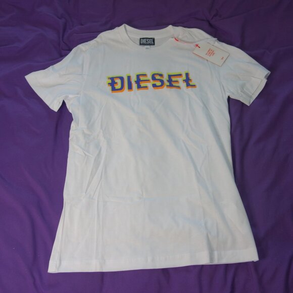 Diesel T-DIEGOR-K52 A06508 OGRAI 8 052105 030736 Size Small T-Shirt*New w/ Tags* - Picture 1 of 11